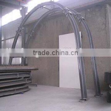 Easy to assemble underground steel arch support