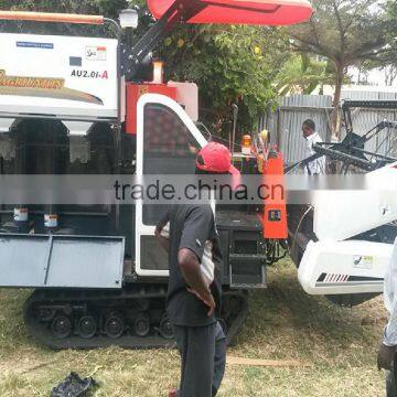 AGRIUNION Small Rice Combine Harvester photo-3