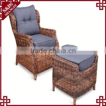 single sofa waterproof cushion handmade chair rattan