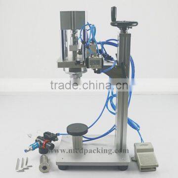 Air Compression Pneumatic Perfume Capping Machine for Perfume Spray Cap photo-2