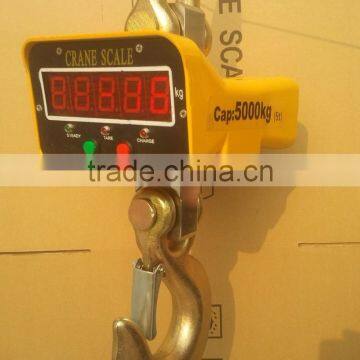 OCS digital hanging scale 10ton crane scale