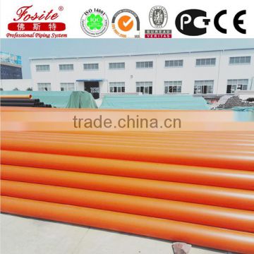 20mm orange pvc pipe electrical conduit