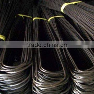 High Quality Black annealed U type wire