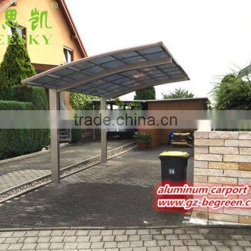 Waterproof Car Cover Aluminium Frame Plastic Cantilever Carport photo-5