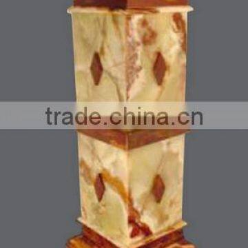 2017 NEW DESGINE RED ONYX PEDESTALS COLLECTIONS