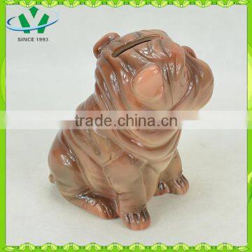 Hot Sale Ceramic Shar Pei Dog Saving Bank photo-2