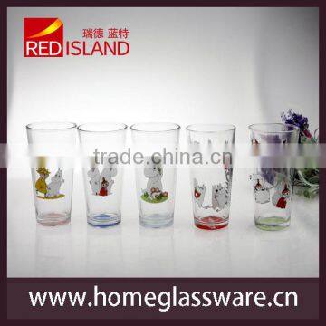 16oz Larger Tumbler Print Glass Cup Dinking Cup photo-5