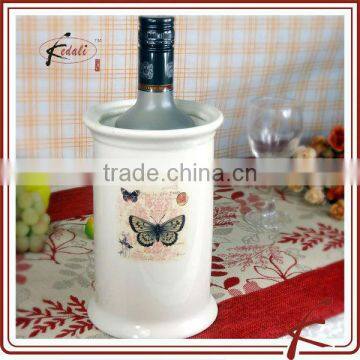 new design ceramic mini wine barrel