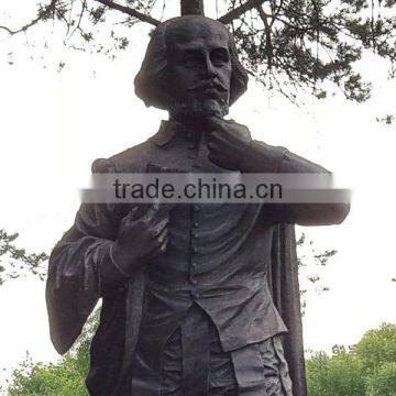 Outdoor Bronze Life Size William Shakespeare Sculpture photo-2