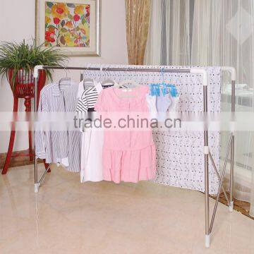 Double Pole Heavy Loading Callapsible Drying Rack and Clothes Rack photo-3