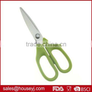 stainless steel Japan universal kitchen scissors with pp plastic handle