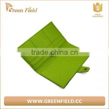 Cheap Price Felt Fabric Fold-fashioned Wallet for Young People photo-2