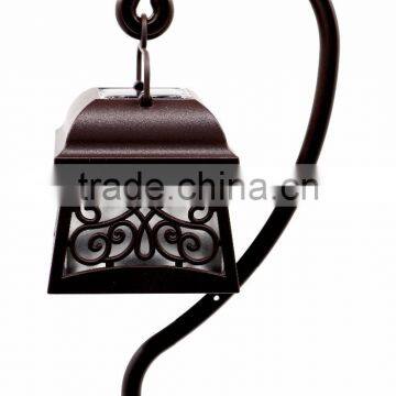 Plastic Hanging Solar Lantern Landscape Decoration Pathway Light photo-2