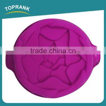 Toprank Custom Flower Shape Silicone Cake Mold Baking Cartoon Silicone 3D Cake Molds