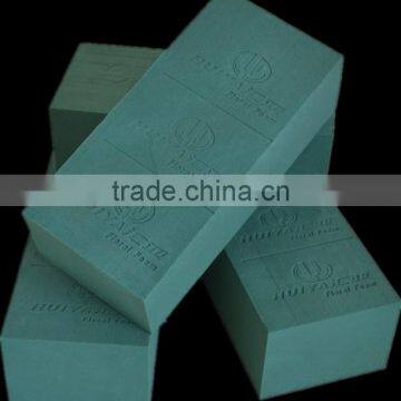 Dark Green Wet Floral Foam for Fresh Flower Fixing for Home and Occasion Decoration