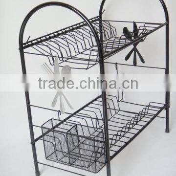 Multifunction Large Capacity Flatware Bowl& Dish Display Holder Cabinet Dish Rack or Dish Drainer photo-2
