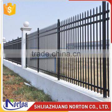 Metal galvanized decorative wrought iron fence NTIF-001LI