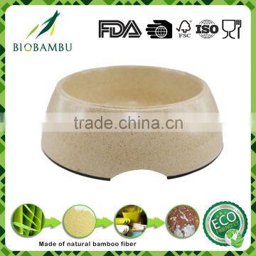 Fashionable Ecological bamboo fiber pet salad bowl