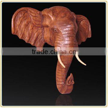Modern Home Wall Decor Hanging Polyresin Elephant Head Figure Wholesale photo-5