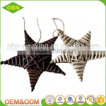 Wholesale Christmas Tree Ornament Wicker Star Festival Decorations photo-3