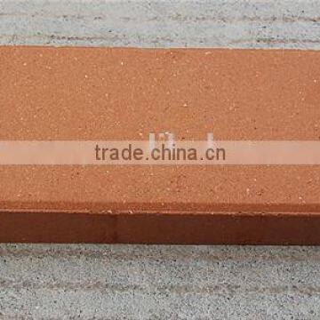 Red clay refractory brick floor tile for tundish