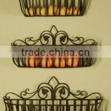 Hand made metal planters