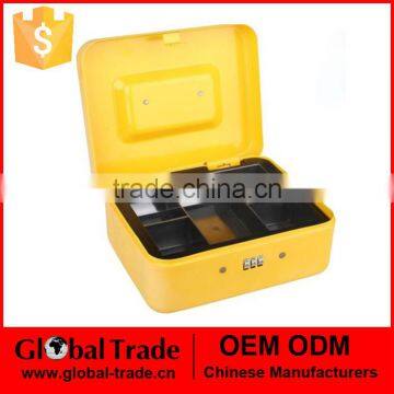 451504 Security Box Metal Safe Cash Storage Money Coins Box