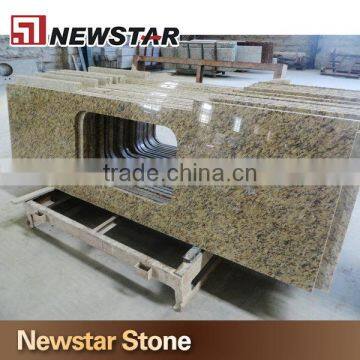 Newstar Bathroom Countertop Ideas Prefabricated Granite Vanity Top For Vessel Sink photo-3
