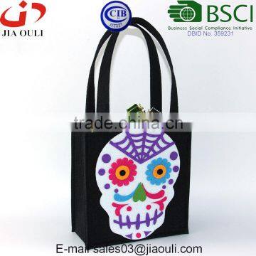 BSCI Audit Factory Halloween decorations felt bag for Party Favor