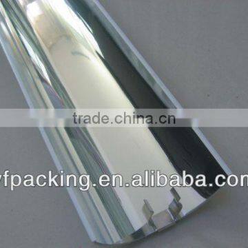 9micron vacuum metallized bopp film for food packaging