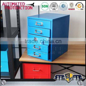 Steel File Cabinet 5 Drawer Cabinet on the Table photo-2