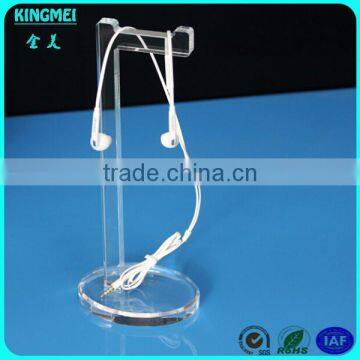 China Factory Custom High Transparent Acrylic Headphone Display Stand,acrylic Sample Stand,headset Rack photo-5