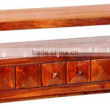 New Design Multi Drawers Wooden TV Stand