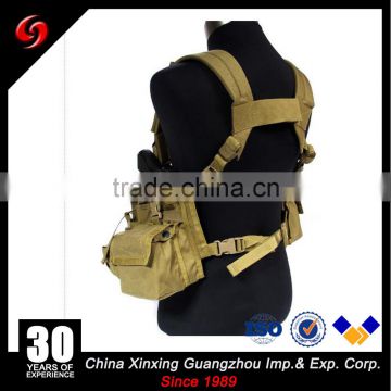 2017 new tactical combat web vest with magzine pouch outdoor fishing vest