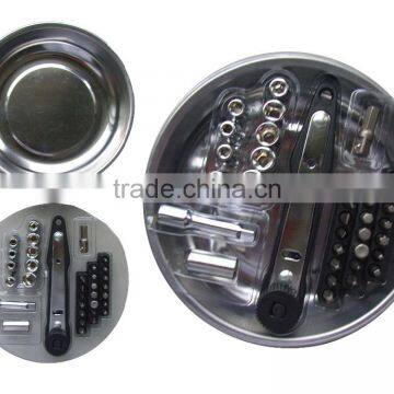 LB-323 43pcs socket wrench set in stainless case