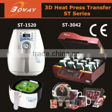 World cup 2014 3D Sublimation Vacuum Magic Coffee Cup Mug printing machine