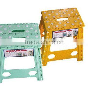 Plastic folding stool