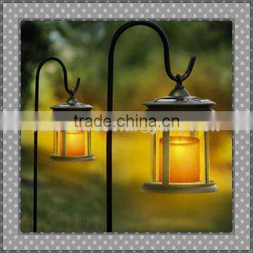 stainless steel&plastic solar garden lamp