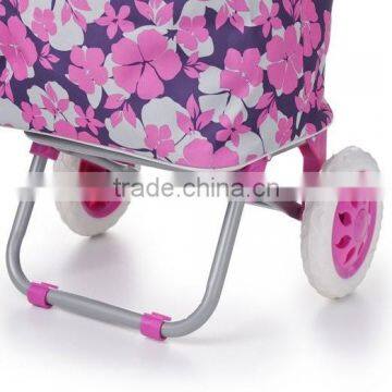 Wholesale Portable Folding Shopping Trolley Bag With Wheels photo-5