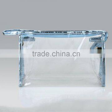 Transparent Plastic PVC Travel Cosmetic Make Up Toiletry Zipper Bag photo-5