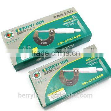 Berrylion 0-25mm Micrometer Stainless Steel Micrometer Measuring Tools Micrometer photo-6
