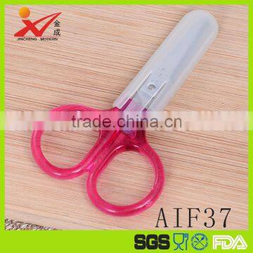 School Children Paper Cutting Scissors Plastic Paper Cutting