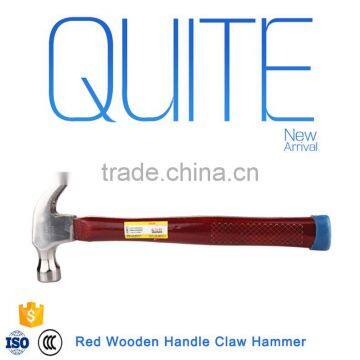 Free sample 8oz 16oz Wooden Handle Claw Hammer Factory