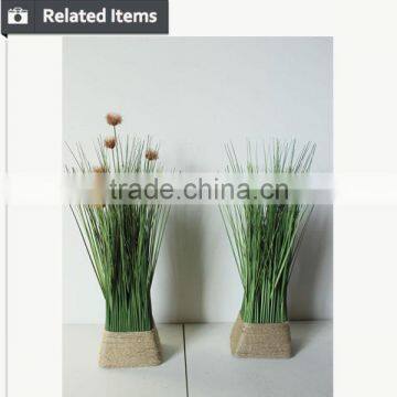New Products in Decorative Indoor Grass Hemp Rope Grass Faux Grass With Decirative Dots photo-5