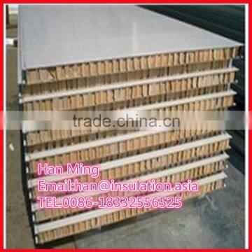 High temperature insulation aluminum sandwich panel foam core