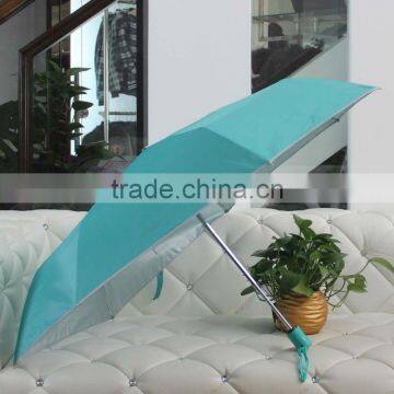 3 Fold auto open and close promotional umbrella umbrella