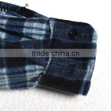 Stock Lot Jacket Promotion Men Fleece Plaids Jacket photo-6