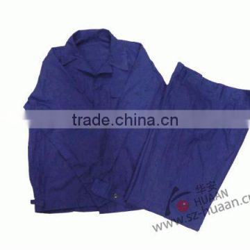 Huaan blue cotton breathable safety workwear HA050202