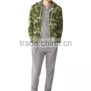 Rocky Printed Eco-fleece Full Face Zip Hoodie for Men photo-4
