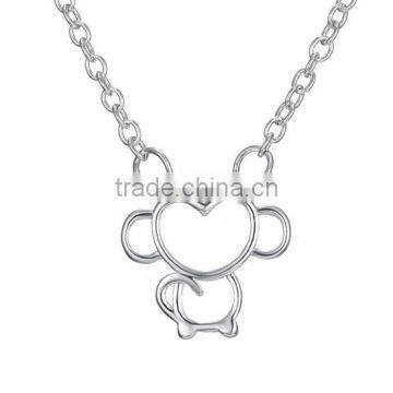 2016 Simple models hollow cute little monkey short paragraph female fashion necklace